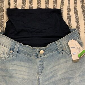 Maternity Comfort Stretch Jeans - Light Blue